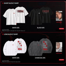 TAEMIN LIMINAL short and long sleeve T-shirt options