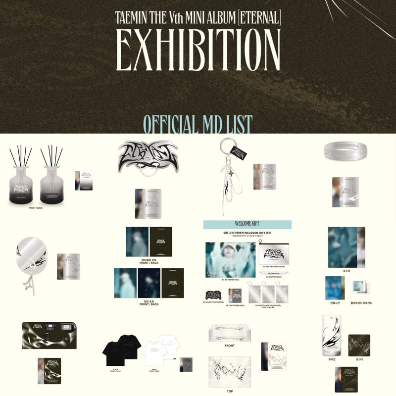 未開封　TAEMIN Vth ミニアルバム　ETERNAL Amazon.com: Generic Taemin Eternal 5th Mini Album with