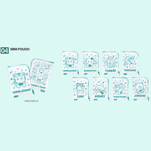 ATEEZ BLUE DRIFT mini pouch
