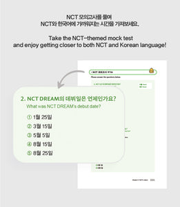 NCT - NCT's Korean Vocabulary Note Global Edition