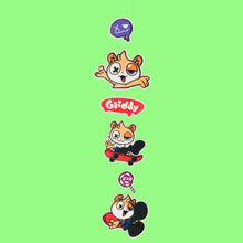 EVAN Official Character GLIDDY Pop Up MD