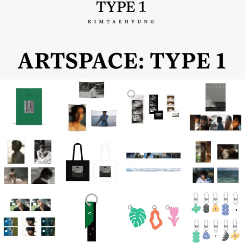 BTS V KIM TAEHYUNG - ARTSPACE TYPE 1 Official MD