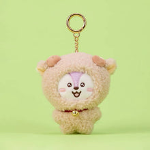 BT21 Official FLUFFY NEW YEAR Plush Keyring