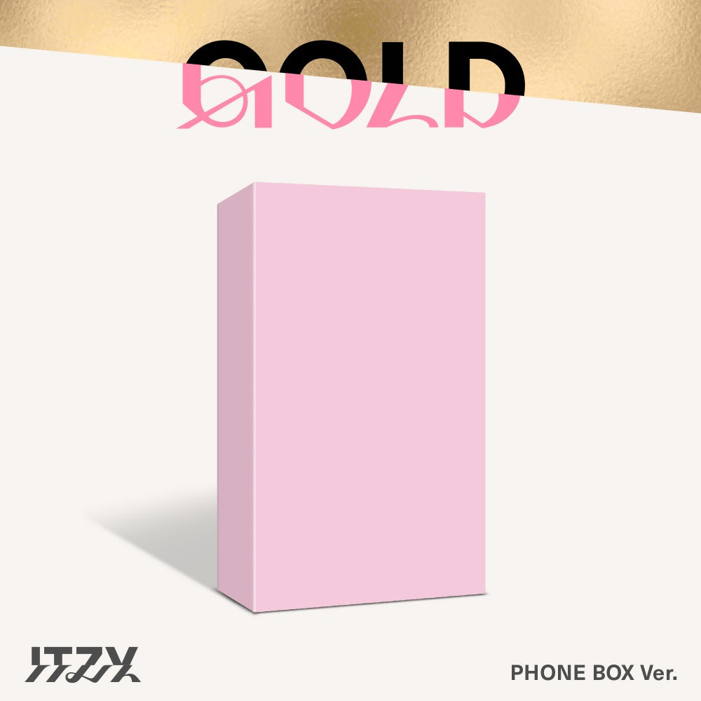 ITZY - GOLD 2nd Full Album PHONE BOX Ver