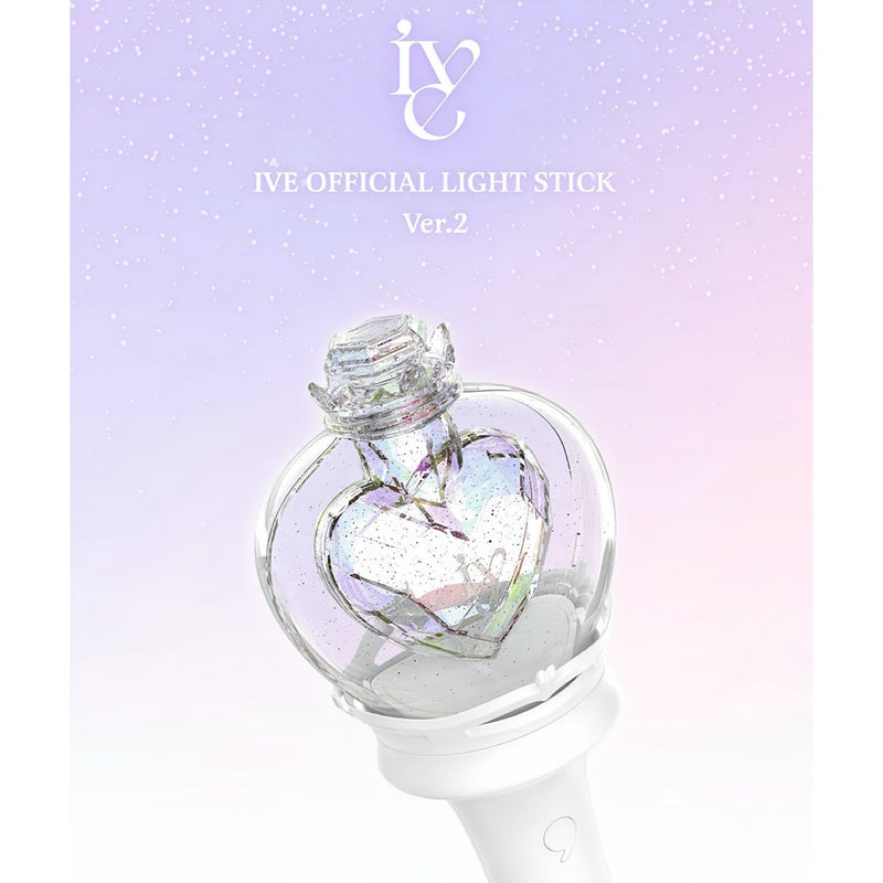 IVE OFFICIAL LIGHT STICK ペンライト ver1、ver2 IVE Official Light Stick Ver.2 + POB – kheartshop