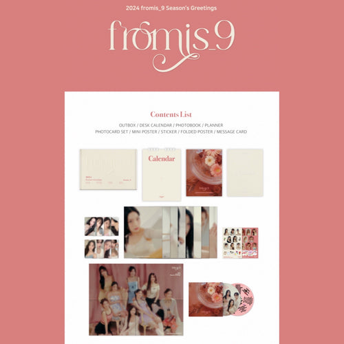 fromis_9 Official 2024 Season's Greetings