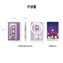 BT21 Official Hope in Love Official MagSafe Clear Card Wallet Case