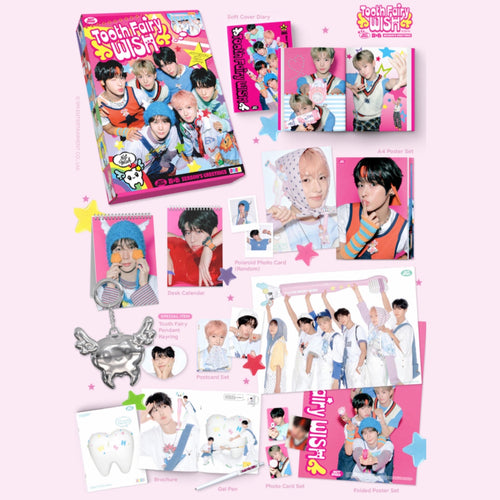 NCT WISH - TOOTH FAIRY WISH 2026 Official Season’s Greetings + SM POB