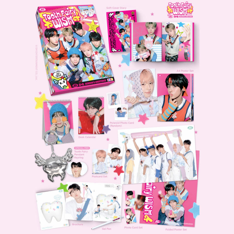 NCT WISH - TOOTH FAIRY WISH 2026 Official Season's Greetings + SM