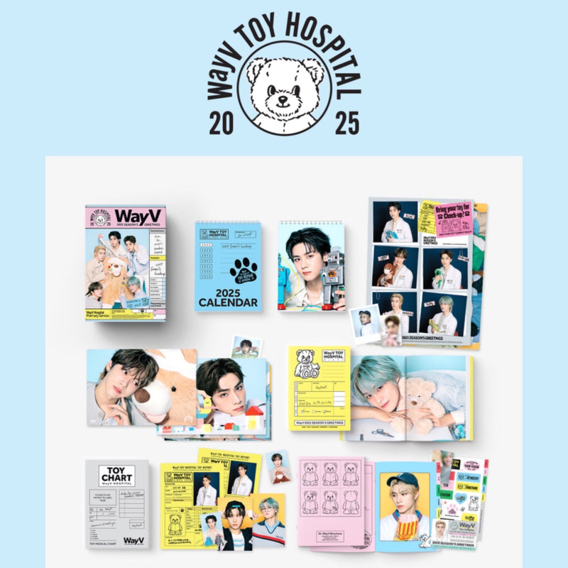 WayV - WaV TOY HOSPITAL 2025 Official Season's Greetings + POB