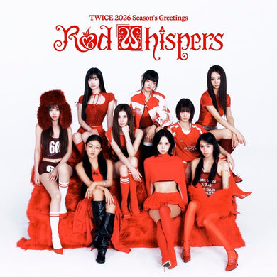 TWICE - RED WHISPERS 2026 Official Season’s Greetings + POB