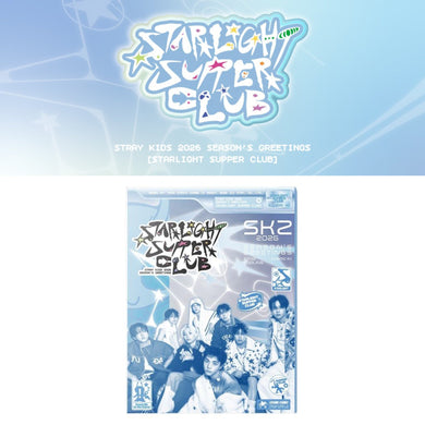 STRAY KIDS - STRAIGHT SUPPER CLUB 2026 Official Season’s Greetings + POBSTRAY KIDS - STRAIGHT SUPPER CLUB 2026 Official Season’s Greetings + POB