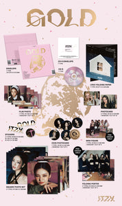 ITZY - GOLD 2nd Full Album SPECIAL EDITION Gold Ver