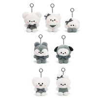 BT21 Official MONOTONE Doll Keyring