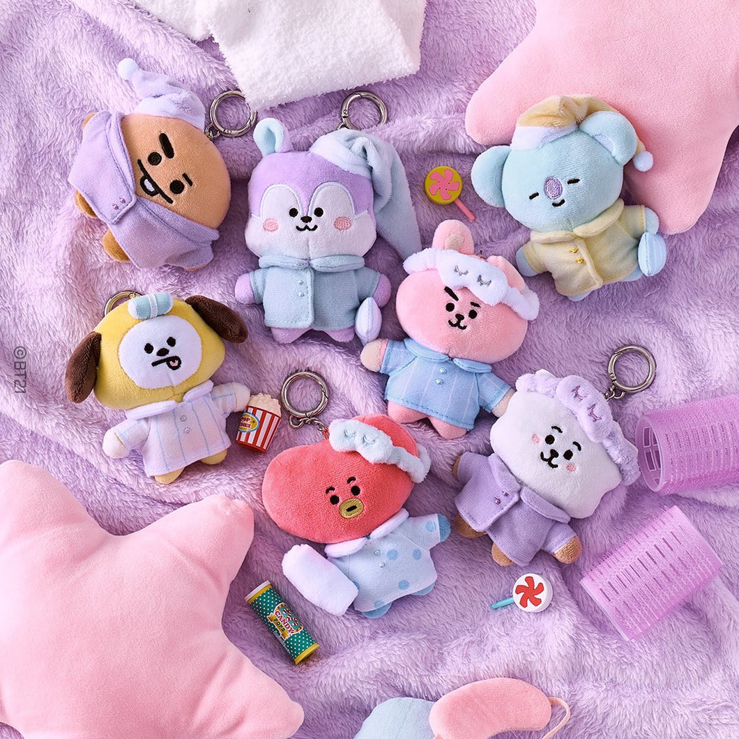 BT21 Official New Basic Sweet Dreams Plush Keyring