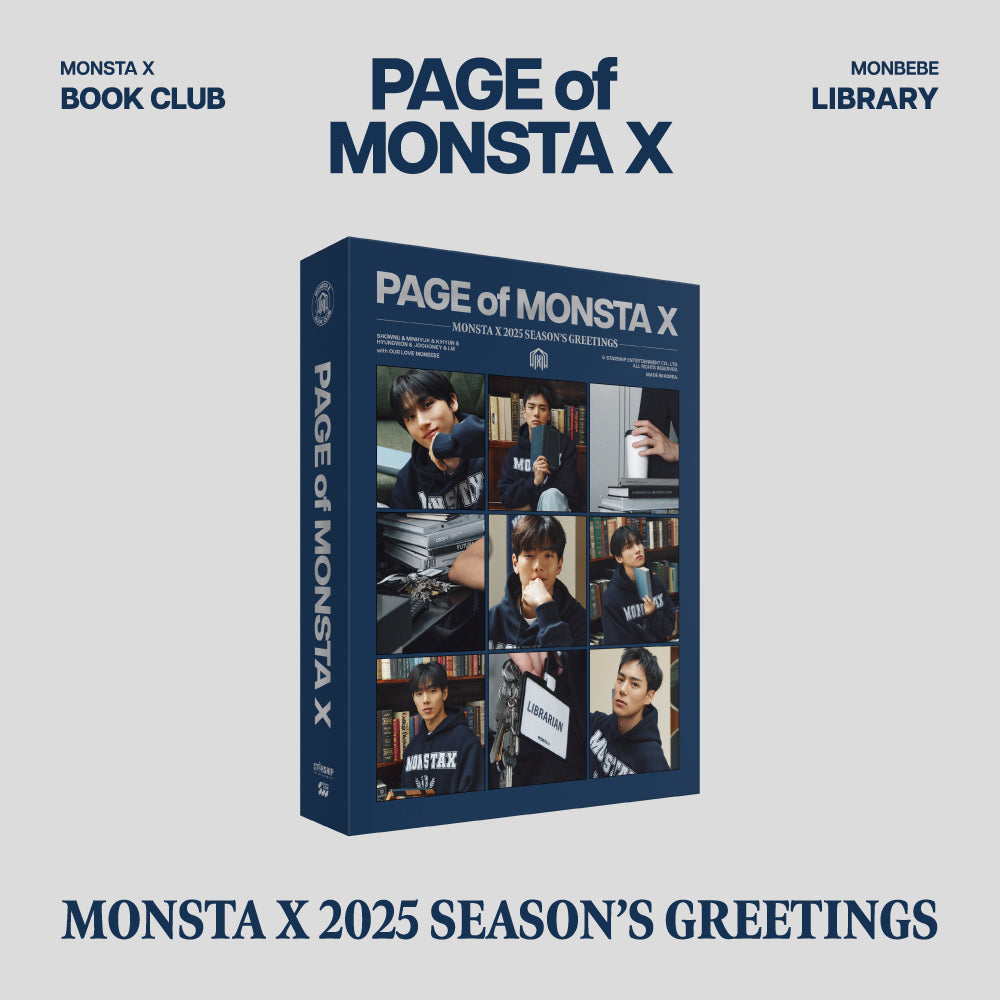 MONSTA X - PAGE Of MONSTA X 2025 Official Season's Greetings