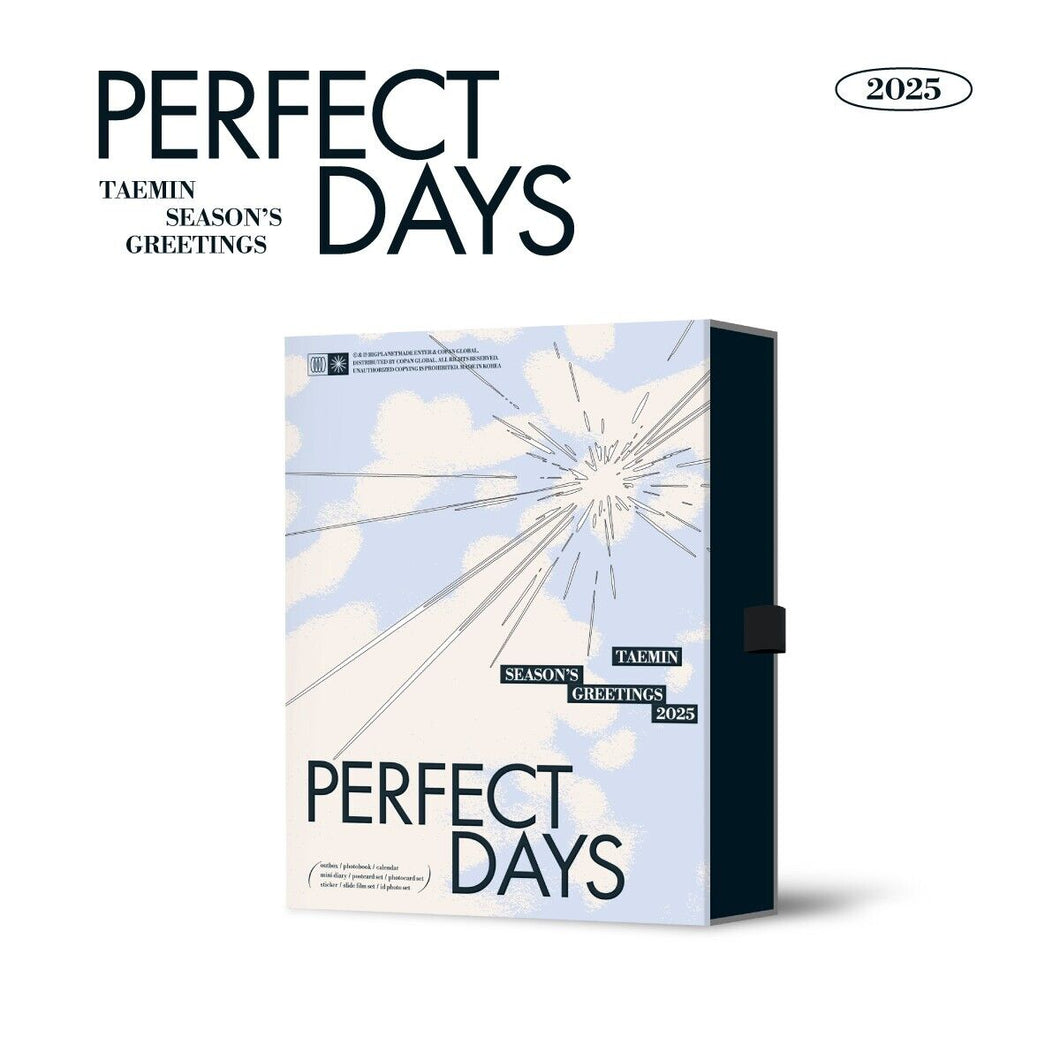 SHINee TAEMIN - PERFECT DAYS 2025 Official Season's Greetings