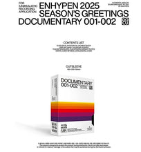 ENHYPEN - DOCUMENTARY 001-002 2025 Official Season's Greetings + POB