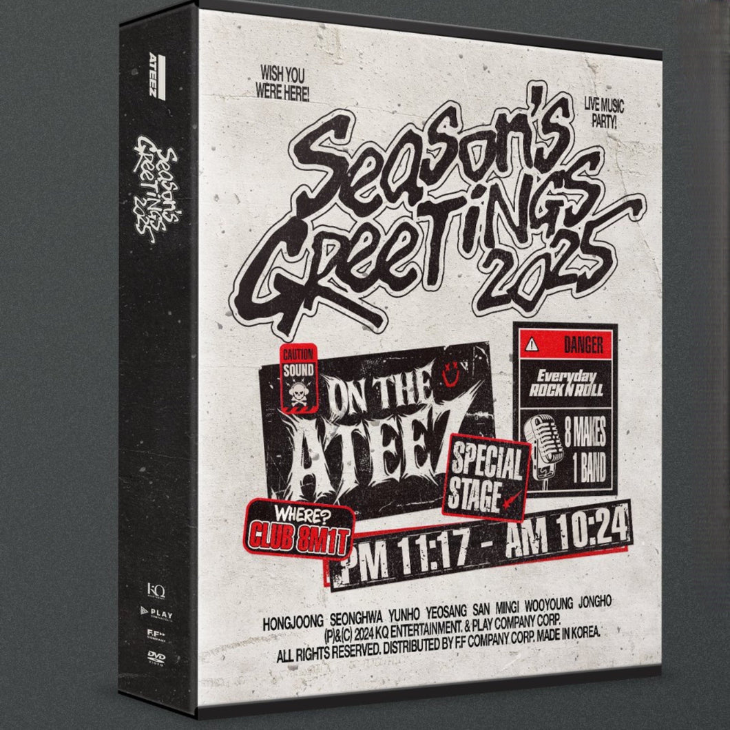 ATEEZ 2025 Official Season's Greetings + POB