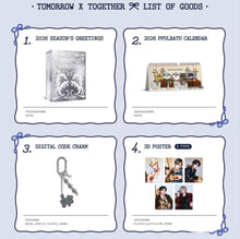 TOMORROW X TOGETHER TXT - HOLIDAY HOUSE HYBE 2026 Season's Greetings Pop-Up Store