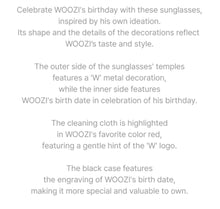 SEVENTEEN HAPPY WOOZI DAY SUNGLASSES (Pre-order APRIL, 2026)