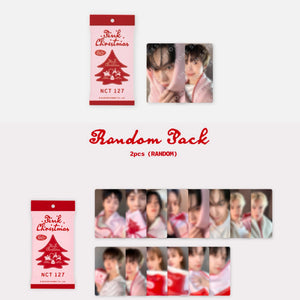 SMTOWN Official 2024 Pink Christmas PhotoCard Pack