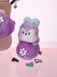 BT21 Official Lucky Gatcha Plush Keyring