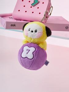 BT21 Official Lucky Gatcha Plush Keyring