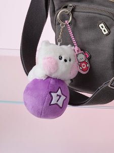 BT21 Official Lucky Gatcha Plush Keyring