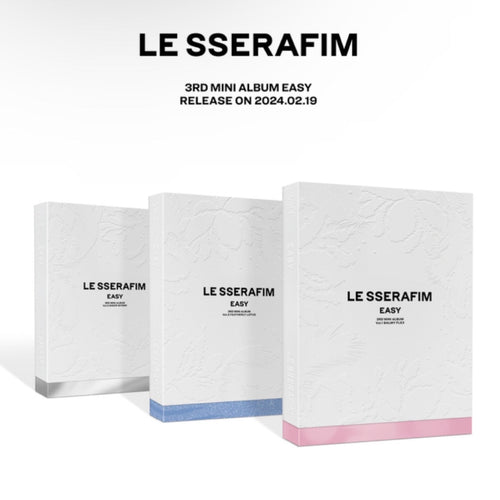 LE SSERAFIM - EASY 3rd Mini Album