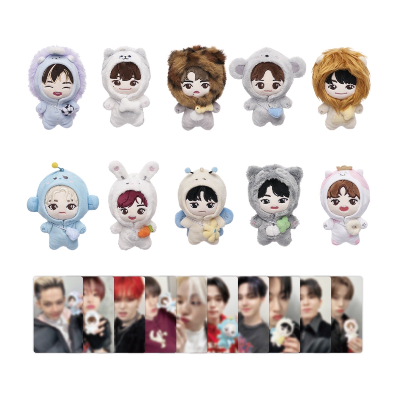 TREASURE Funny Treasure Jumpsuit Official Plush Doll +