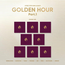 ATEEZ - 10th Mini Album GOLDEN HOUR Part. 1 Digipack Version