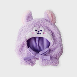 BT21 Official Costume Closet Hoodie Cape Purple of Wish Edition