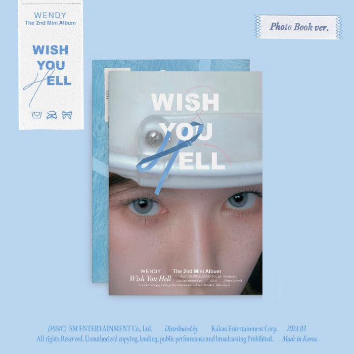 RED VELVET WENDY - Wish You Hell 2nd Mini Album Photobook Version