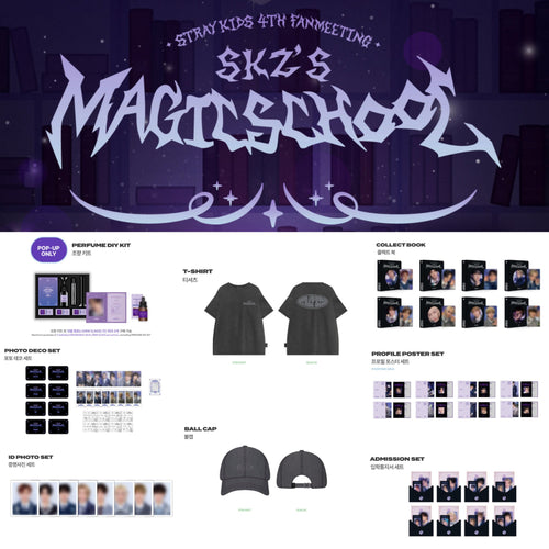 STRAY KIDS 4th Fanmeeting SKZ Magic School Official MD