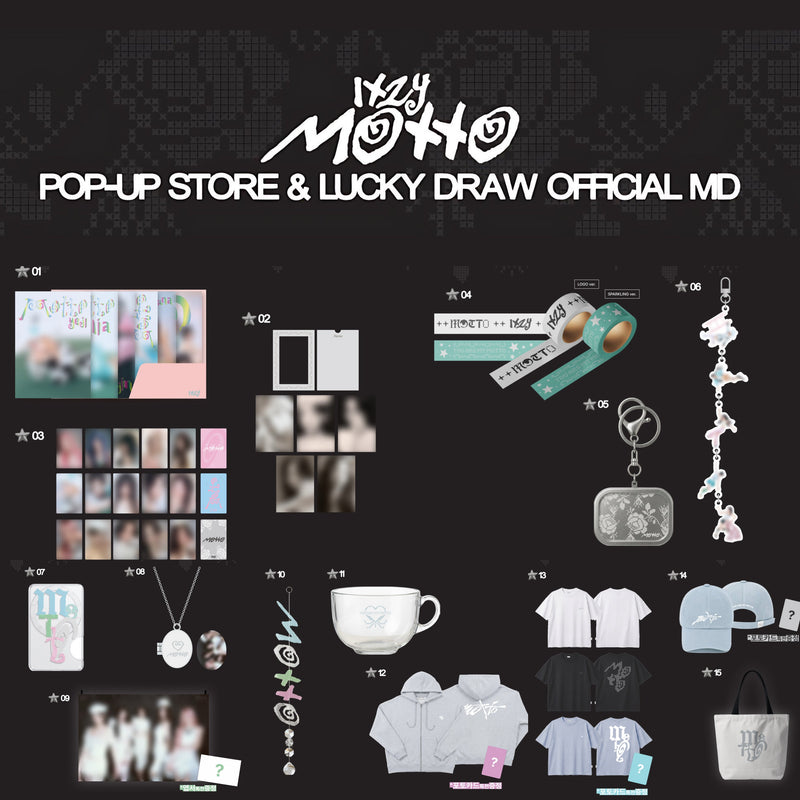 ITZY 12th Mini Album Motto Pop-Up Official MD – kheartshop