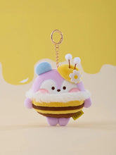 BT21 minini Official HONEY BEE Measuring Tape Keyring