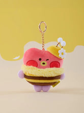 BT21 minini Official HONEY BEE Measuring Tape Keyring
