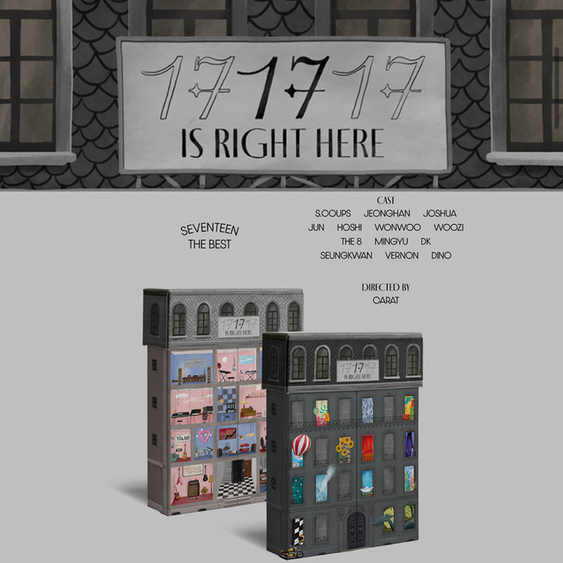 SEVENTEEN - 17 IS RIGHT HERE Best Album – kheartshop