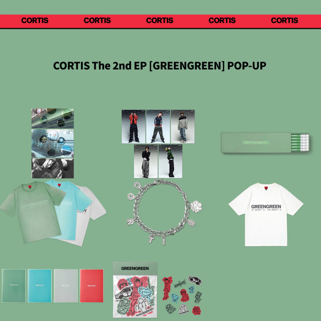 CORTIS GREENGREEN POP-UP Store Official MD – kheartshop
