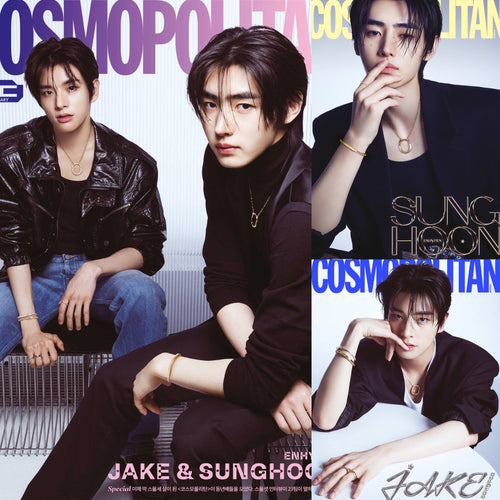 ENHYPEN JAKE & SUNGHOON - Cosmopolitan Korea Magazine September 2023 Issue