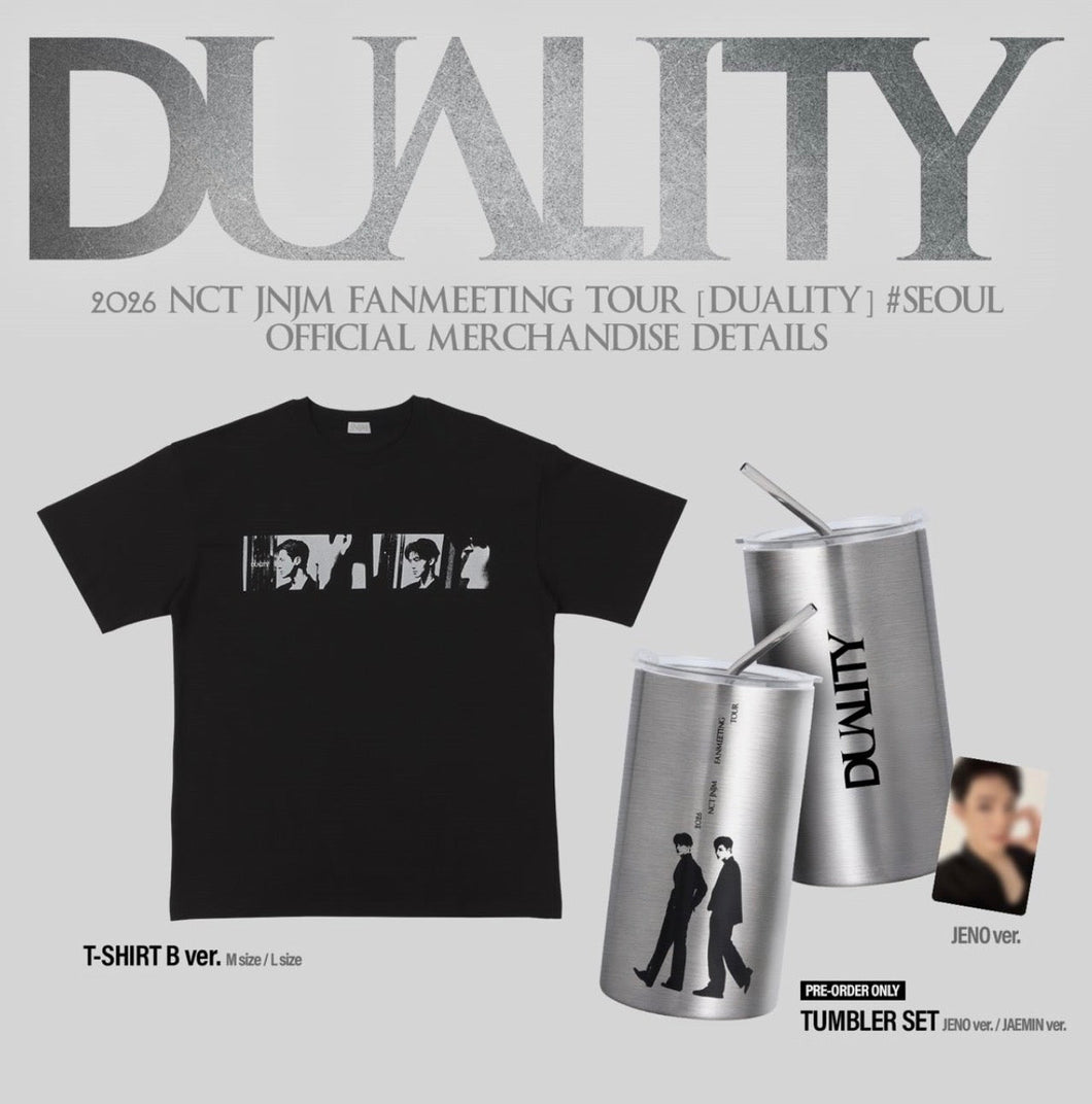 NCT JNJM 2026 Fanmeeting Tour DUALITY Official Merch (Pre-Order