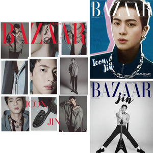 Harper's BAZAAR Magazine BTS JIN September Issue 2024