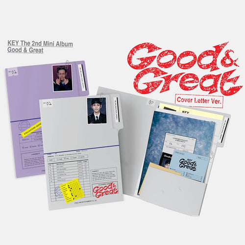 SHINee KEY - Good & Great Cover Letter Ver.