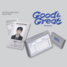 SHINee KEY - Good & Great ID Card Ver.