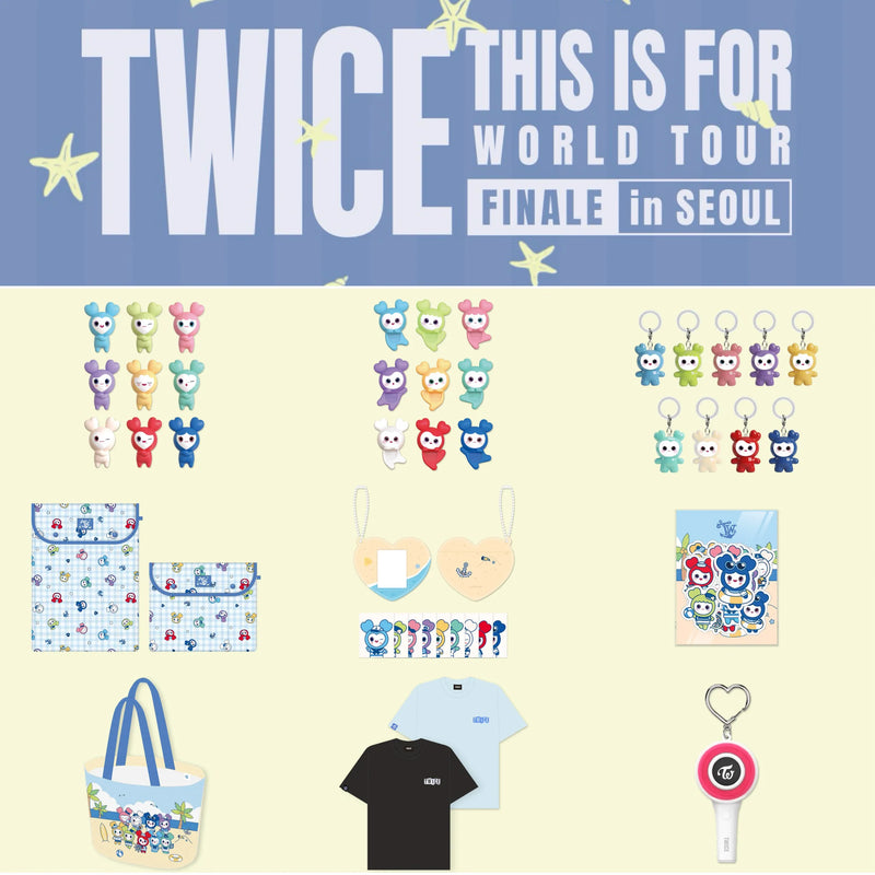 TWICE THIS IS FOR World Tour FINALE in SEOUL Pop-Up Official MD