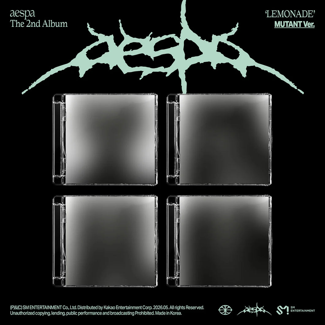 aespa - LEMONADE 2nd Album MUTANT Ver – kheartshop