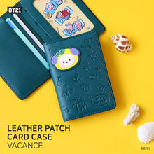 BT21 Minini Official Leather Patch Card Case Vacance Ver.