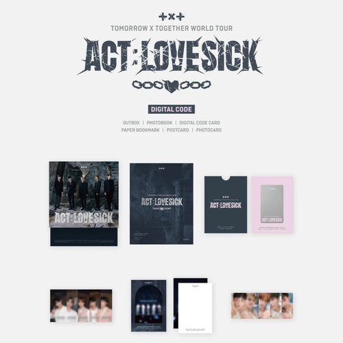 TOMORROW X TOGETHER : World Tour ACT: LOVE SICK in Seoul Digital Code + POB