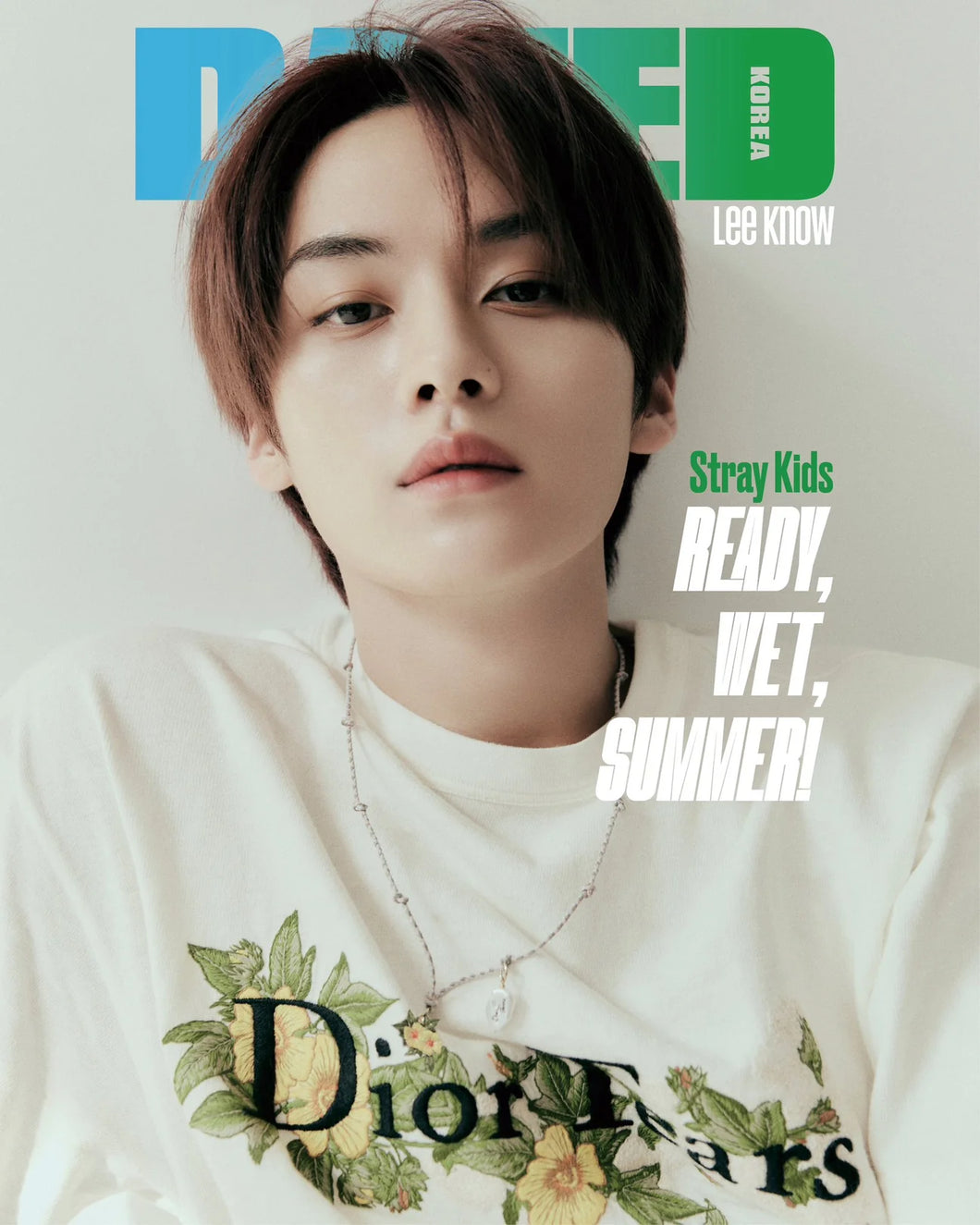 DAZED Korea - Stray Kids I.N Seungmin Lee Know 2023 July Cover
